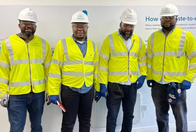 Cabipa leadership visit Enfinium UK, aligning with our waste management and reprocessing strategy.